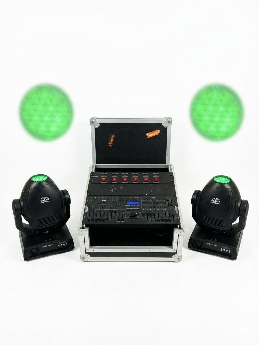 Professionele Lichtsturing Set DMX Operator Pro moving heads, Enlèvement, Comme neuf, Lumières