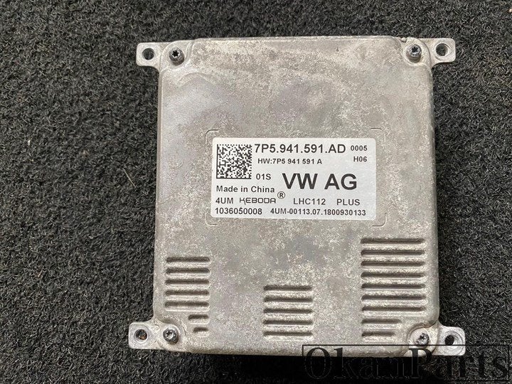 Audi Volkswagen Seat Skoda Module 7P5941591AD, Gebruikt