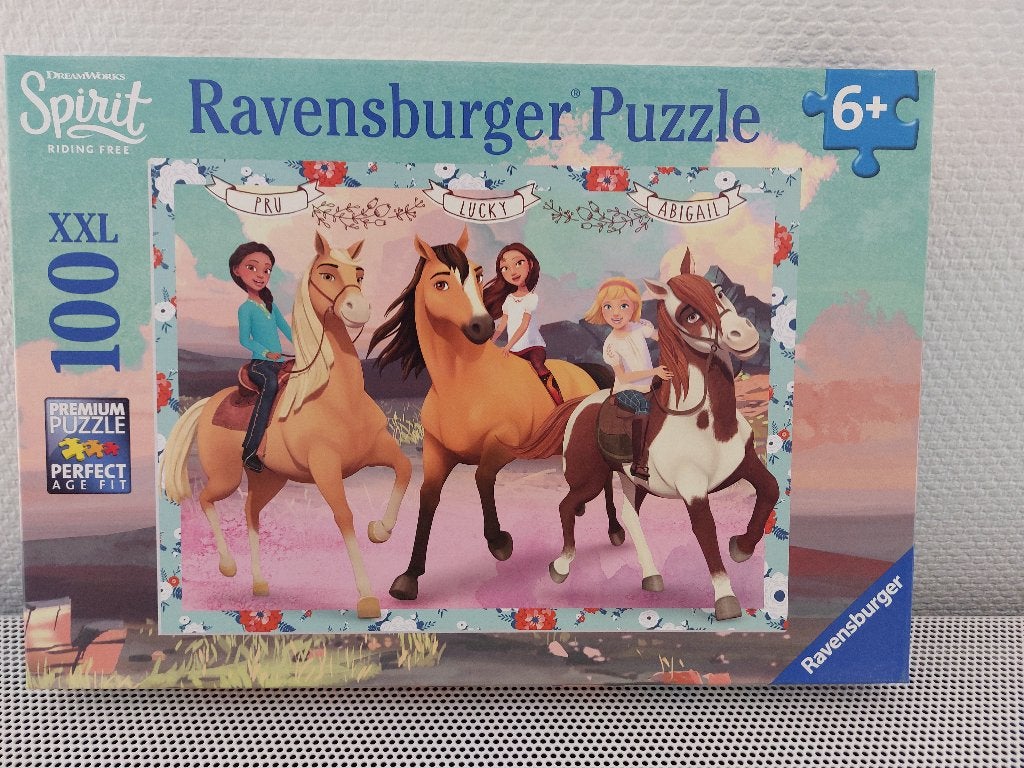 DreamWorks Spirit riding free 100XXL 6+ puzzel, Ophalen, Zo goed als nieuw, 6 jaar of ouder