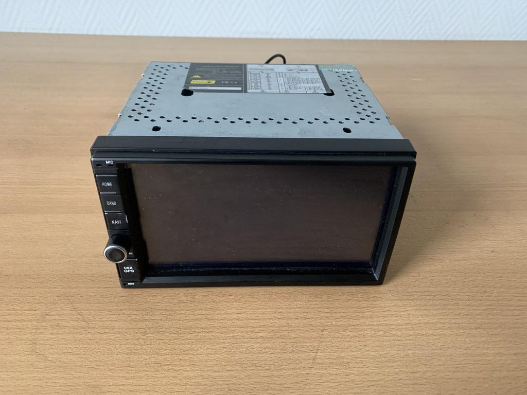 autoradio schermradio display dubbeldin werkt goed, Gebruikt, -, -, Ophalen of Verzenden
