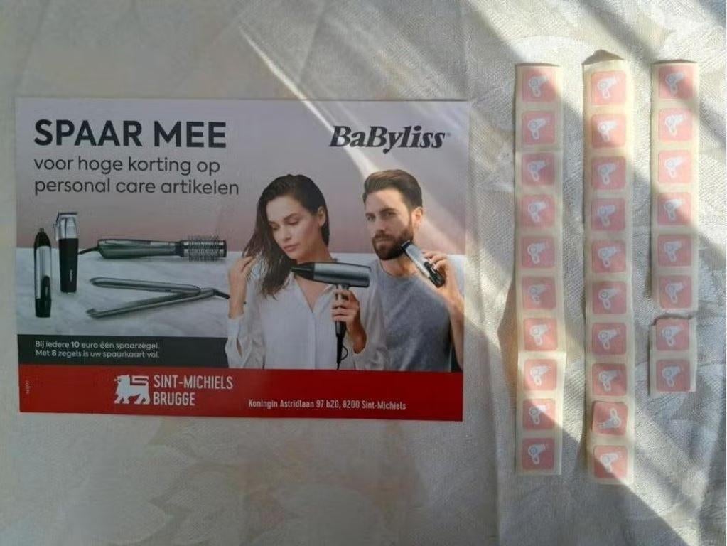 28 spaarzegels BaByliss Delhaize, Verzamelen, Ophalen