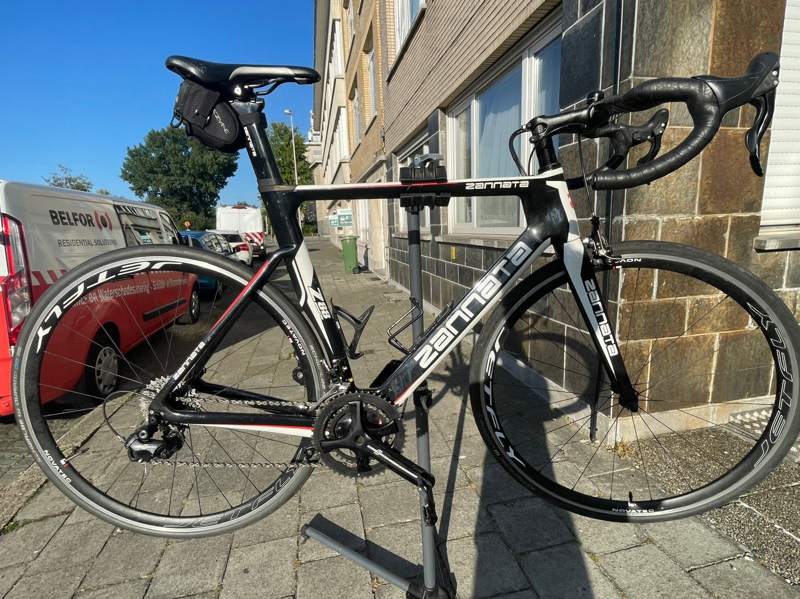 Zannata Z88 Carbon Racefiets – Campagnolo Potenza 11-speed, Fietsen en Brommers, Ophalen, Gebruikt, Carbon