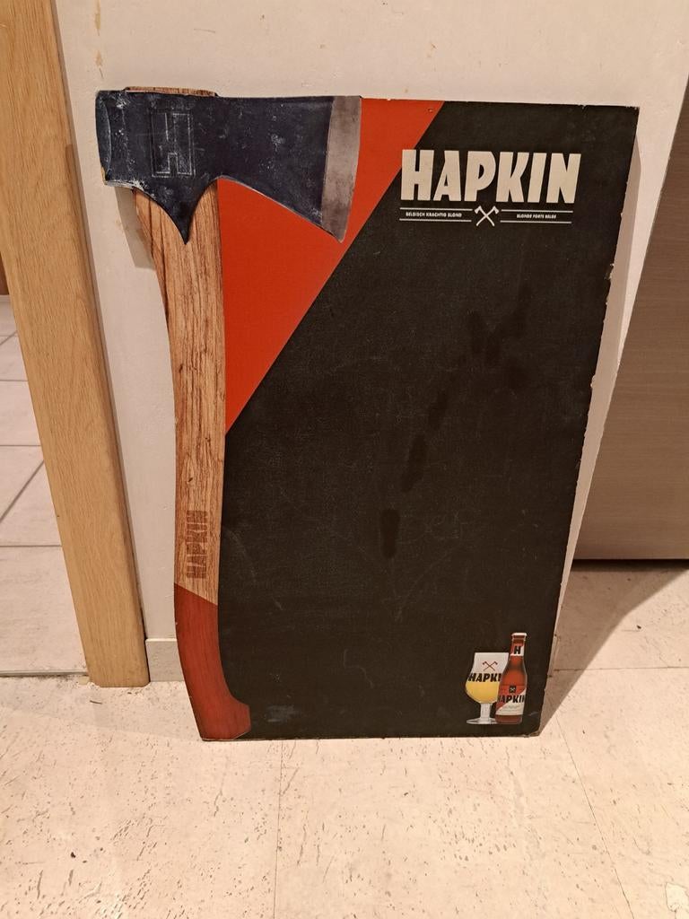 Reclame bord Hapkin, Verzamelen, Merken en Reclamevoorwerpen, Ophalen of Verzenden