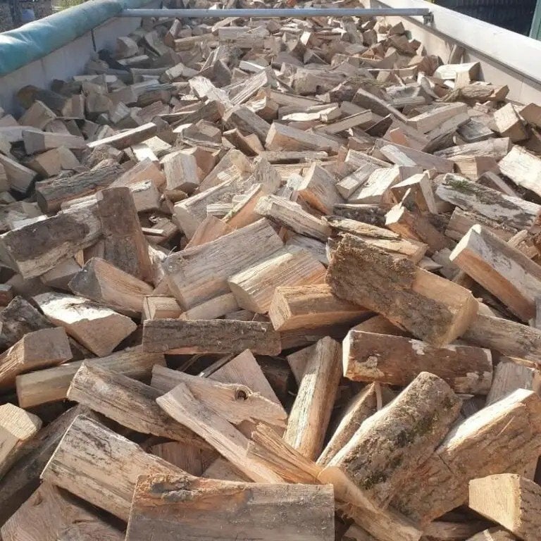 Droog 1ste keuze eiken en beuken brandhout te koop!, Enlèvement ou Envoi