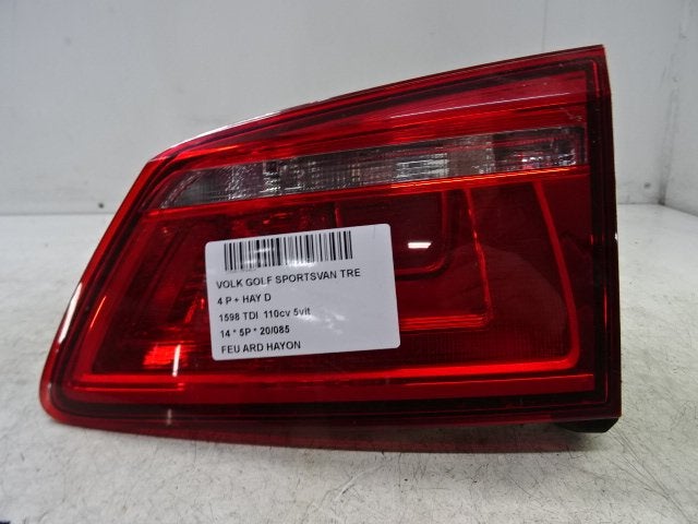 ACHTERLICHT RECHTS ACHTERKLEP Golf Sportsvan (AUVS), Gebruikt, Volkswagen, Volkswagen AG, Kundenbetreuung@volkswagen.de