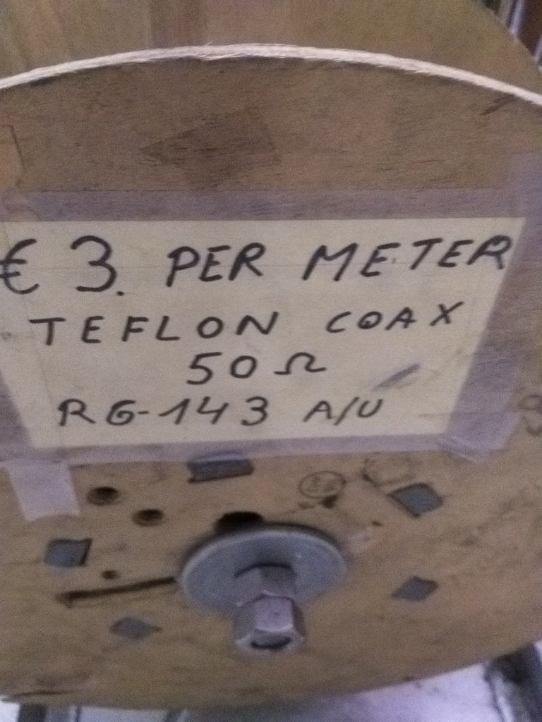 Coax RG143AU, Ophalen, Nieuw, Accessoires