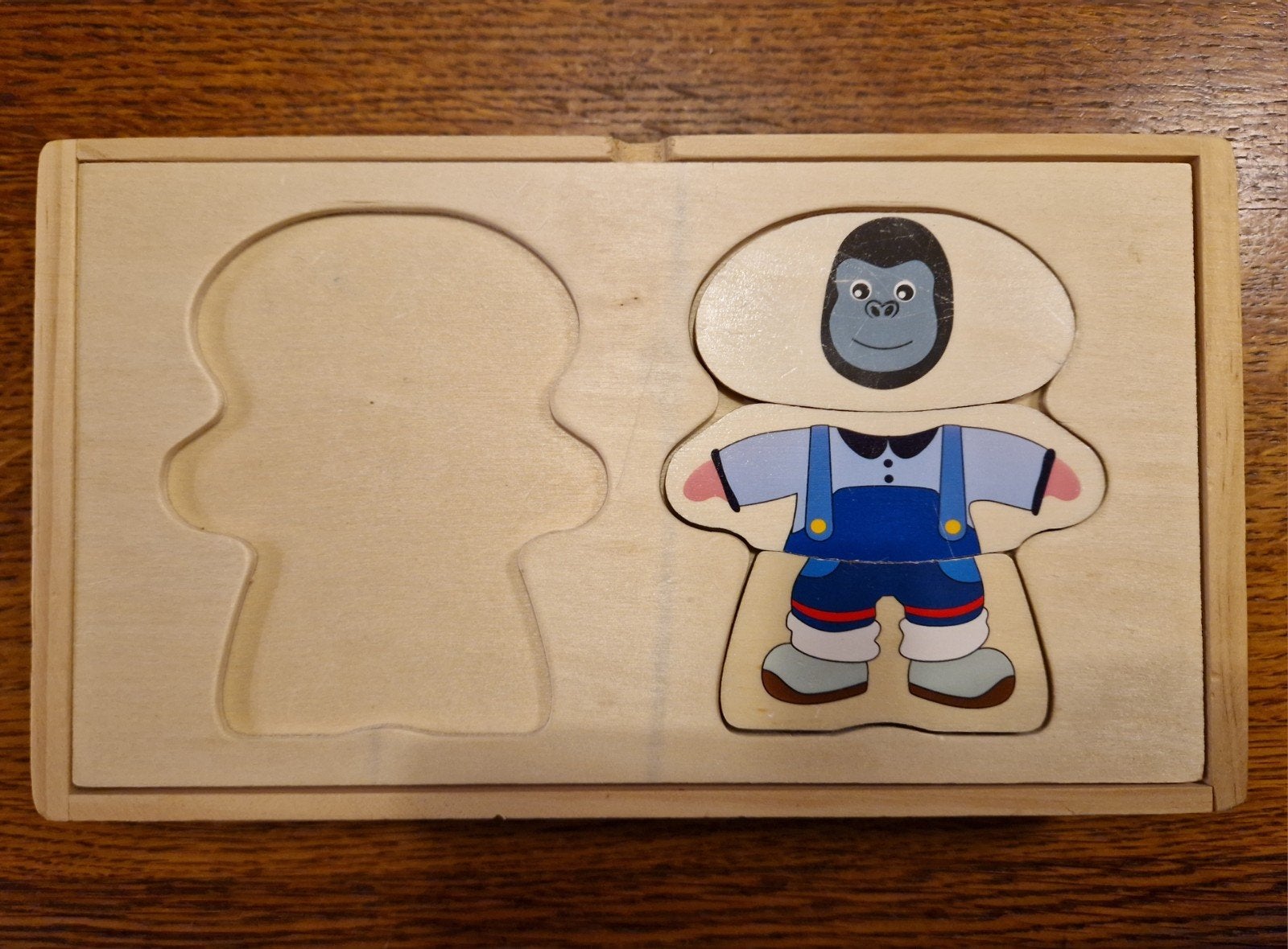 Houten aankleedpuzzel, Ophalen, Zo goed als nieuw, Overige typen