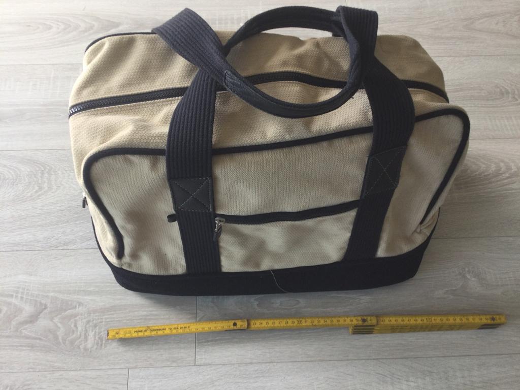 Draagtas, 30 cm ou plus, Enlèvement ou Envoi, Beige, 35 à 55 cm