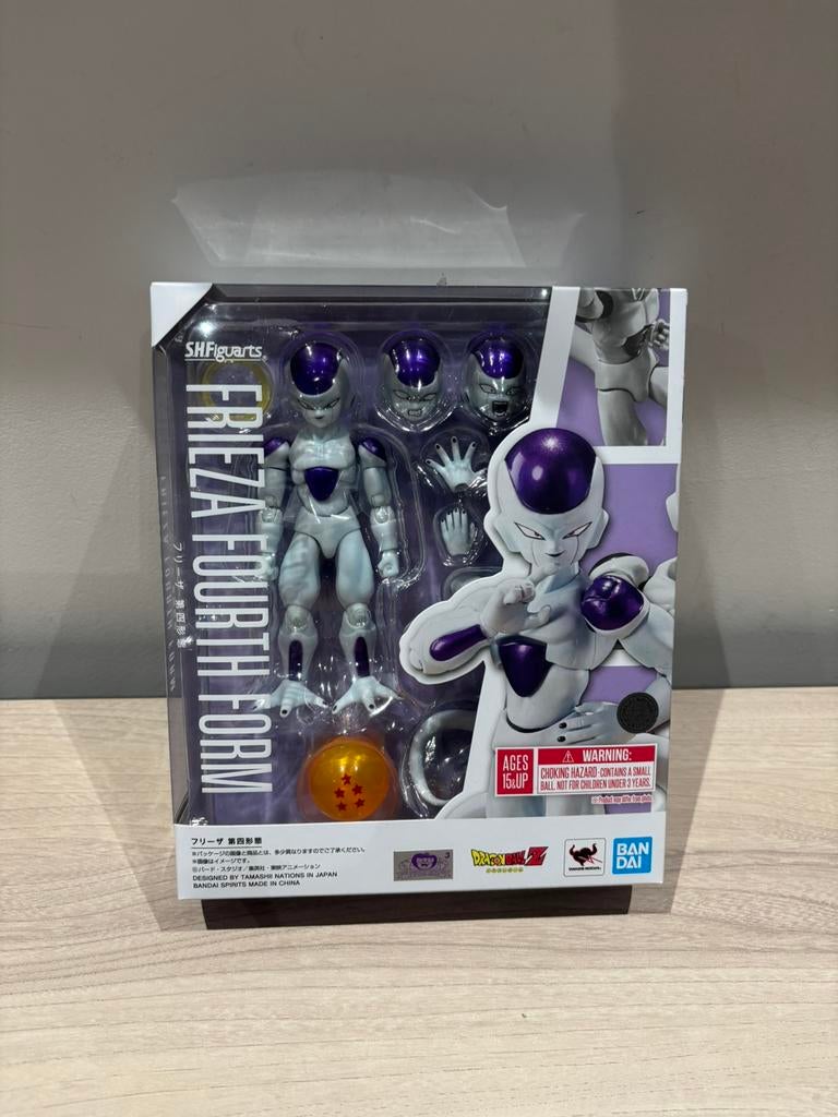 S.H. Figuarts Frieza Fourth Form Dragon Ball Z Bandai, Verzamelen, Poppetjes en Figuurtjes, Zo goed als nieuw, Ophalen of Verzenden