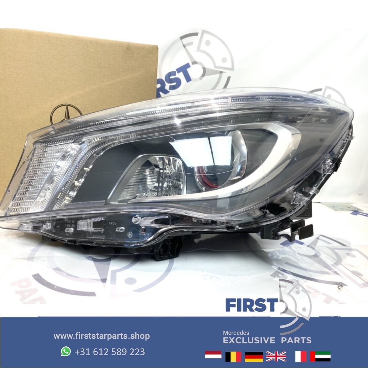 W117 C117 CLA45 AMG ILS KOPLAMP LINKS RODE RING AMG originee, Gebruikt, -, Ophalen of Verzenden, -