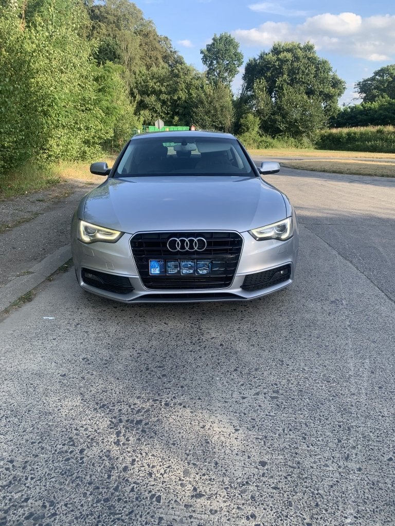 Audi A5 Sline, Autos, Audi, Cuir, Argent ou Gris, Achat, Noir