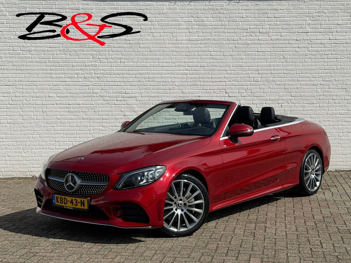 Mercedes-Benz C 300 Cabrio Premium AMG Facelift Cabrio Camer, Auto's, Automaat, Cabriolet, Bedrijf, Navigatiesysteem