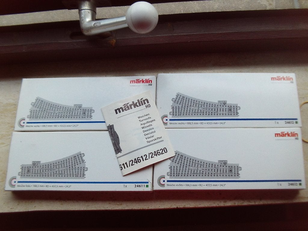 MARKLIN, Enlèvement ou Envoi, Courant alternatif, Rails, Utilisé