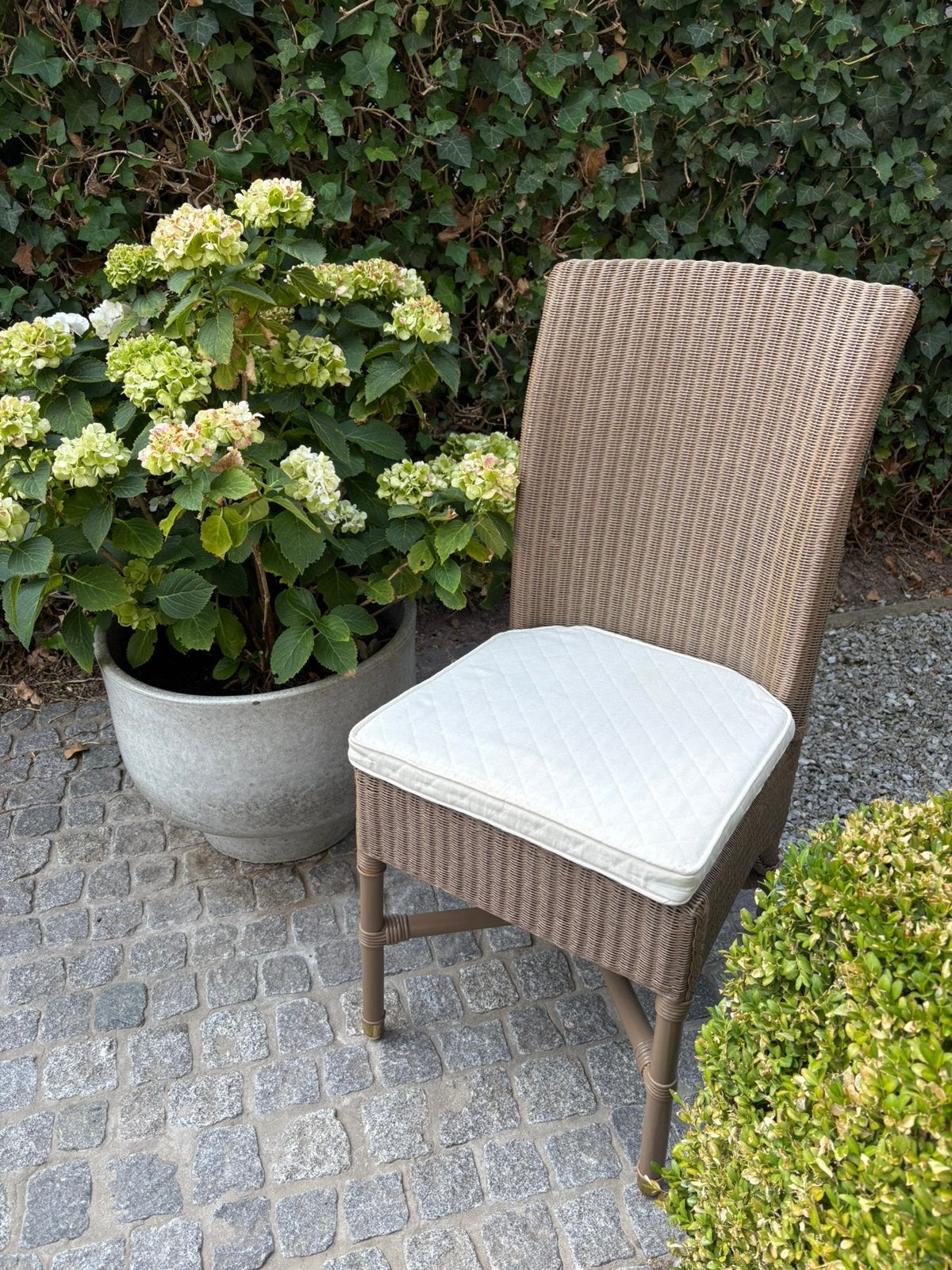 6 ou 4 chaises Lloyd Loom, Enlèvement, Comme neuf