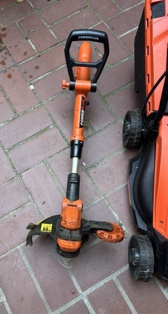 pawer plus, Tuin en Terras, Ophalen, Gebruikt, Accu-grasmaaier, Opvangbak