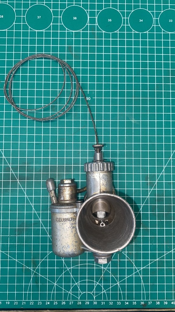 Originele DellOrto 22mm Carb UB22BS Ducati / Benelli, Motoren, Ophalen of Verzenden, Gebruikt