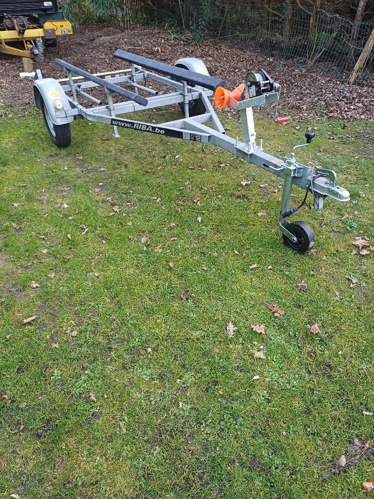 Aanhangwagen jetski, Watersport en Boten, Ophalen, Gebruikt