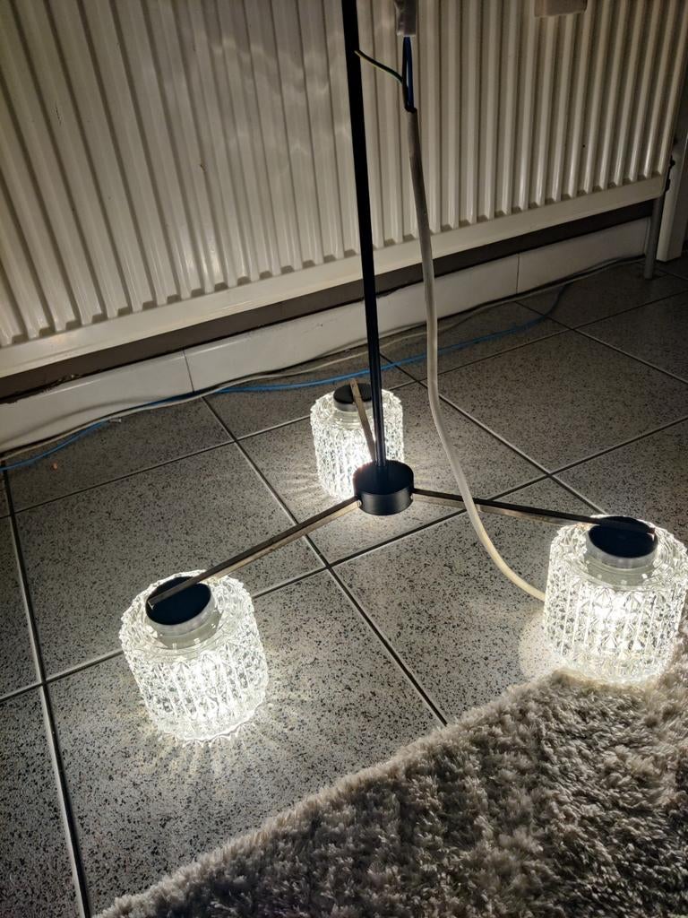 Retro luchter, Ophalen, Glas