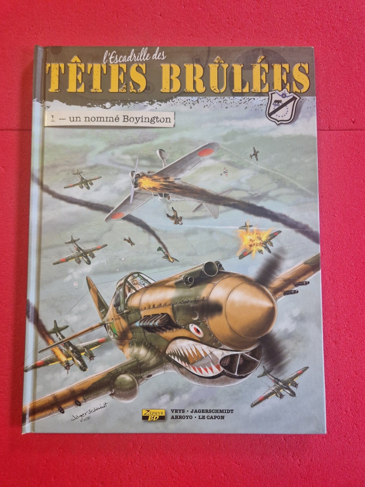 bd l escadrille des têtes brûlées 1, Enlèvement ou Envoi