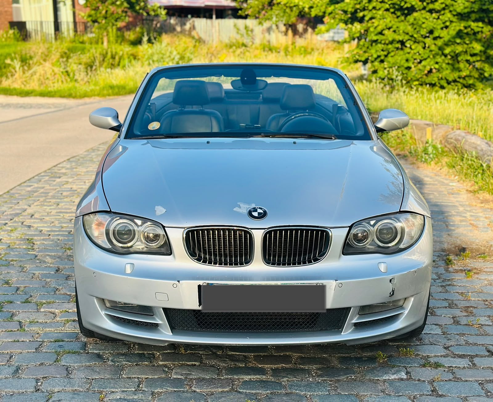 Bmw 118d Cabrio, Auto's, BMW, Euro 5, 1 Reeks, Zwart, Cabriolet