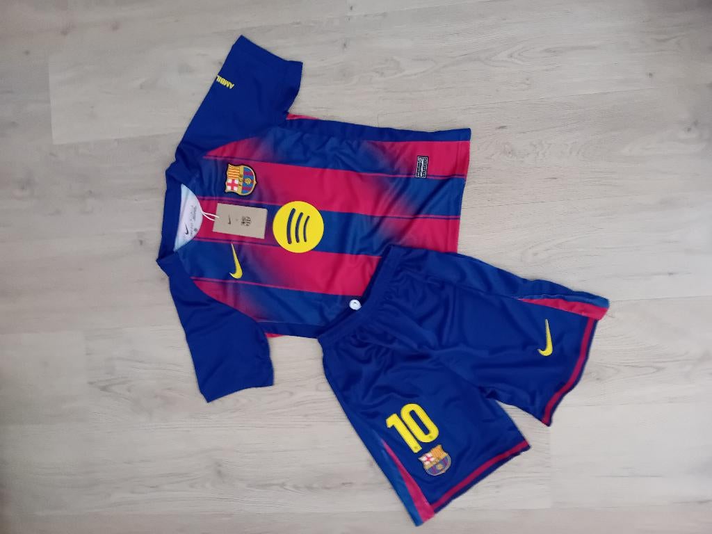 Kit de football Lamine Yamal bleu-rouge, Taille XS ou plus petite, Enlèvement ou Envoi, Neuf, Maillot