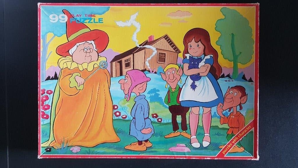 Puzzel 99stuks, Ophalen, Meer dan 50 stukjes, Gebruikt, 6 jaar of ouder