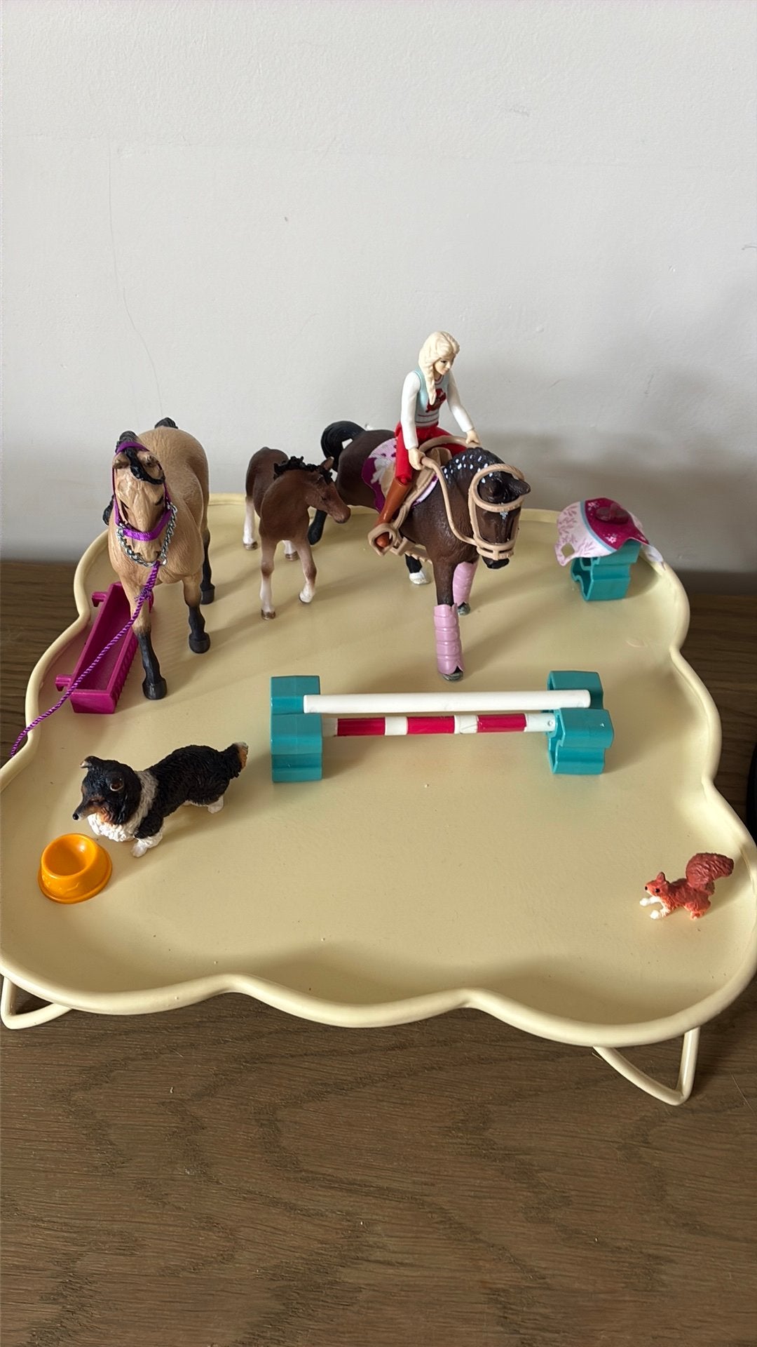Set de chevaux Schleich., Collections, Enlèvement ou Envoi, Utilisé, Cheval, Autres types