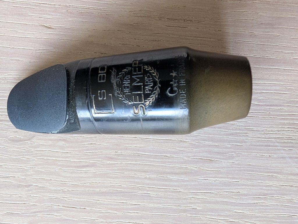 Sopraanmondstuk Selmer C**, Ophalen of Verzenden, Gebruikt, Houtblazer