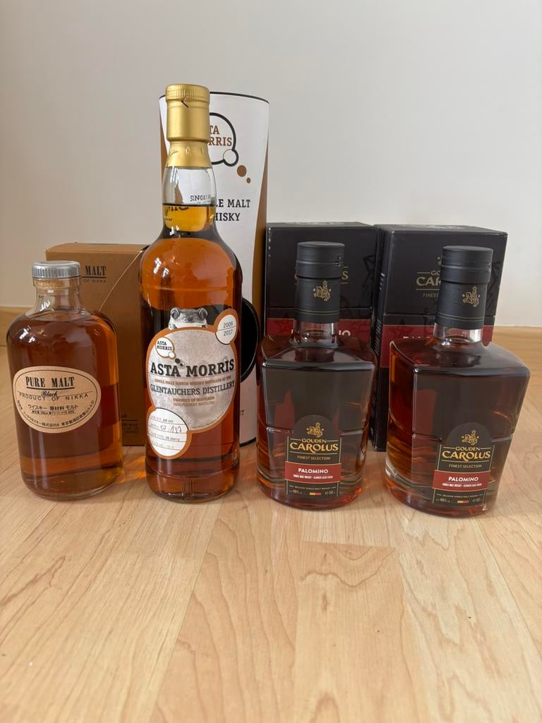 Whisky carolus palomino, Asta Morris, Nikka, Verzamelen, Ophalen