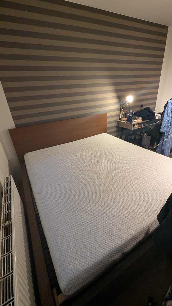 WELLPUR JYSK traagschuimmatras 180x200 – Zeer goede staat, Ophalen, Tweepersoons, 200 cm, 180 cm