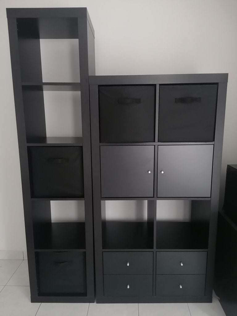meubles salon ikea kallax, Maison & Meubles, 25 à 50 cm, Comme neuf, 50 à 100 cm, Autres essences de bois