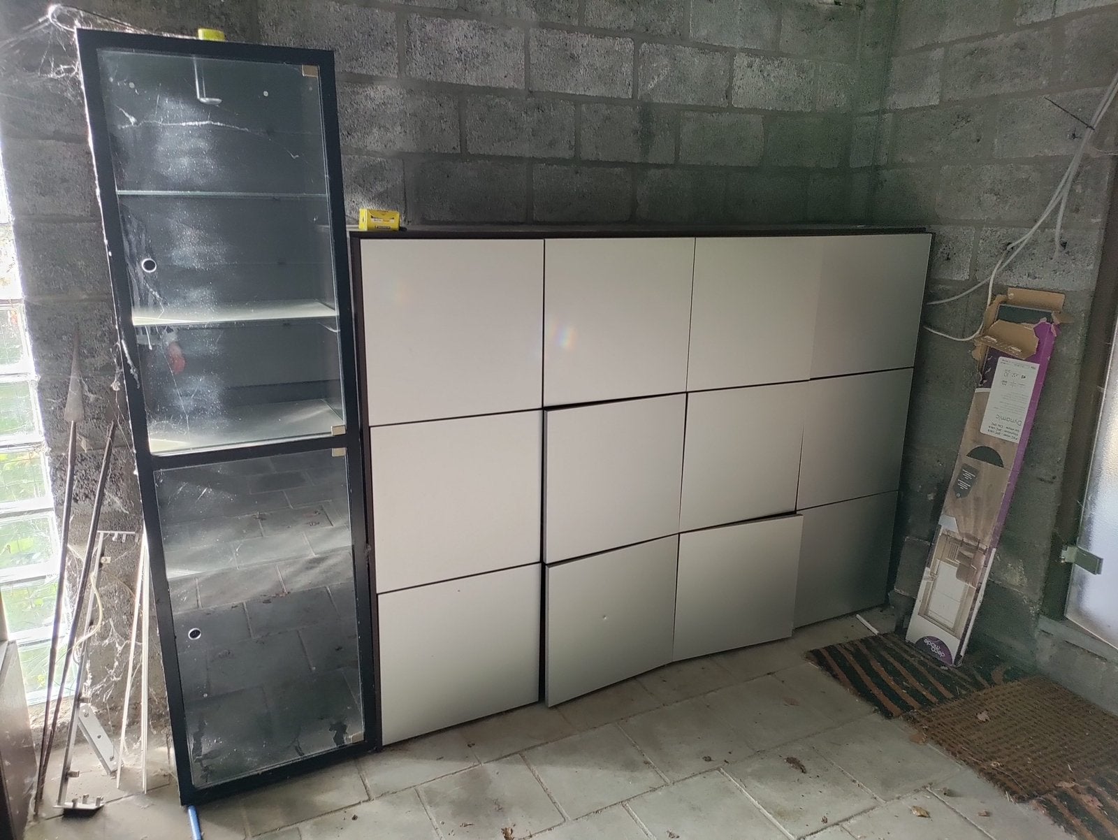 Designkast met 12 klikdeuren, Avec porte(s), 25 à 50 cm, 150 à 200 cm, Enlèvement