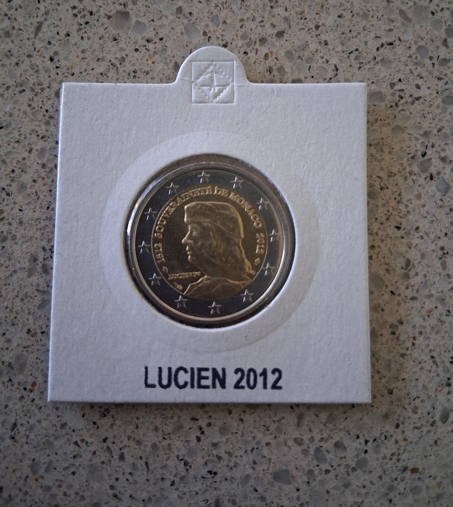 Monaco 2 euro munten UNC, Postzegels en Munten, Ophalen of Verzenden, Monaco, 2 euro, Losse munt