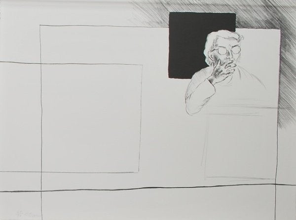 Litho Roger Raveel - Genesis 26, Antiquités & Art, Art | Lithographies & Sérigraphies, Avec certificat d'authenticité, Enlèvement