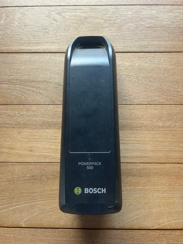 BOSCH E-bike ACCU PowerPack 500W Perforfmance-line, Gebruikt