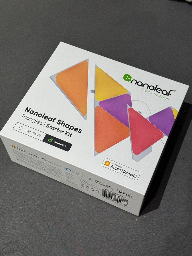Nanoleaf Shapes Triangles Starter Set 9., Enlèvement ou Envoi, Utilisé