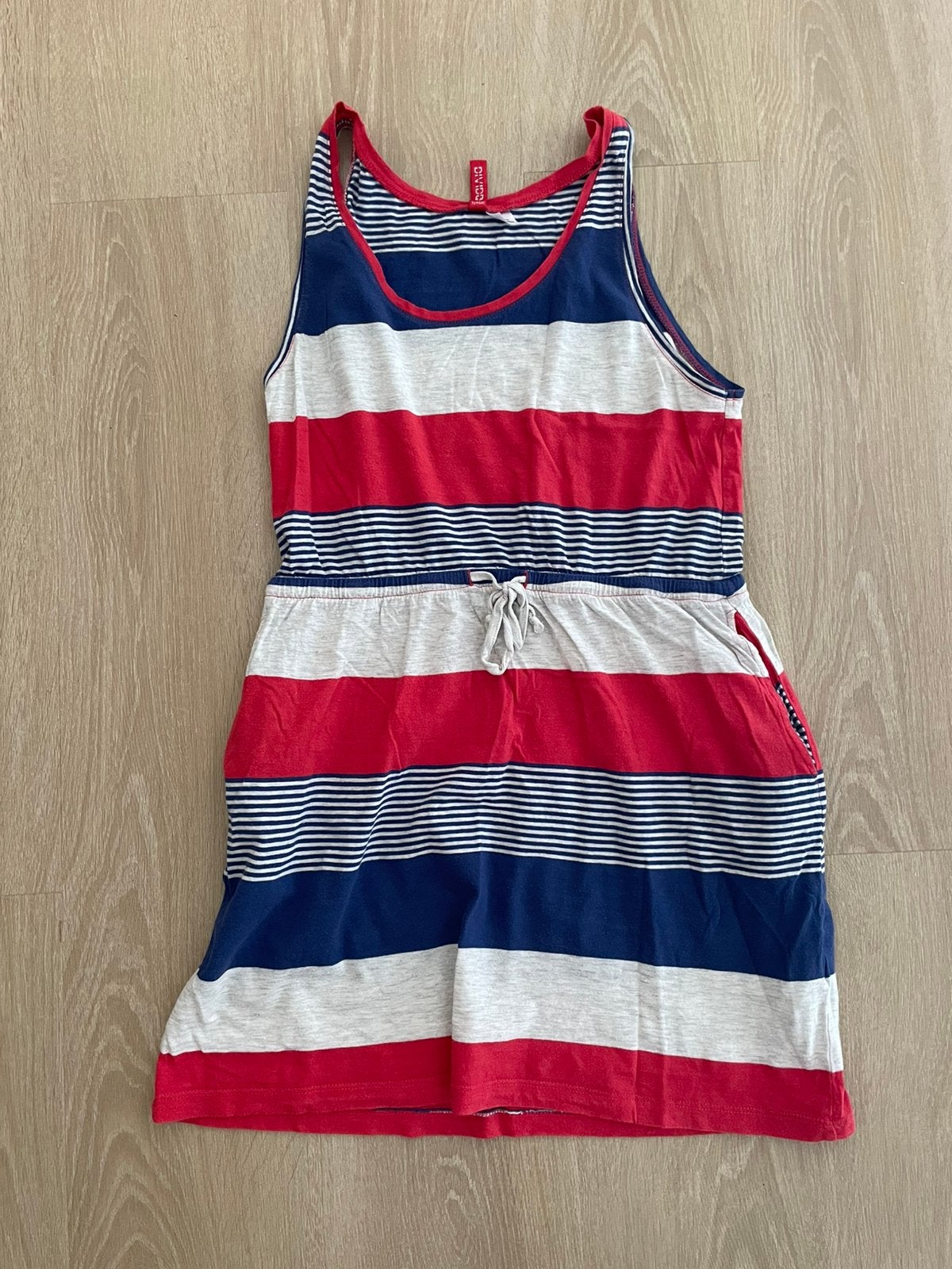 Robe courte marinière / marinière rayée H&M - Taille 34, Ophalen, Zo goed als nieuw