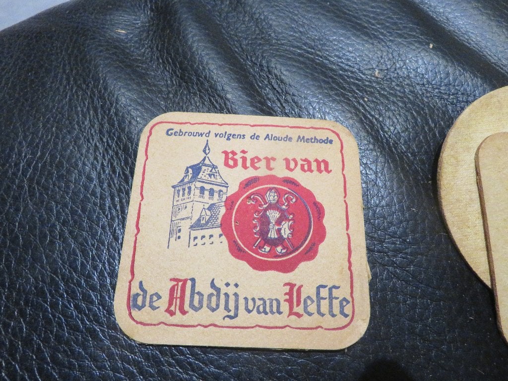 bierviltje bier van de abdij van Leffe, Verzamelen, Ophalen of Verzenden, Zo goed als nieuw, Viltje(s), Leffe