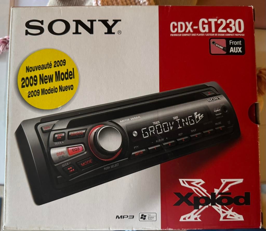 Sony CDX-GT230, Autos : Divers, Autoradios, Enlèvement, Utilisé