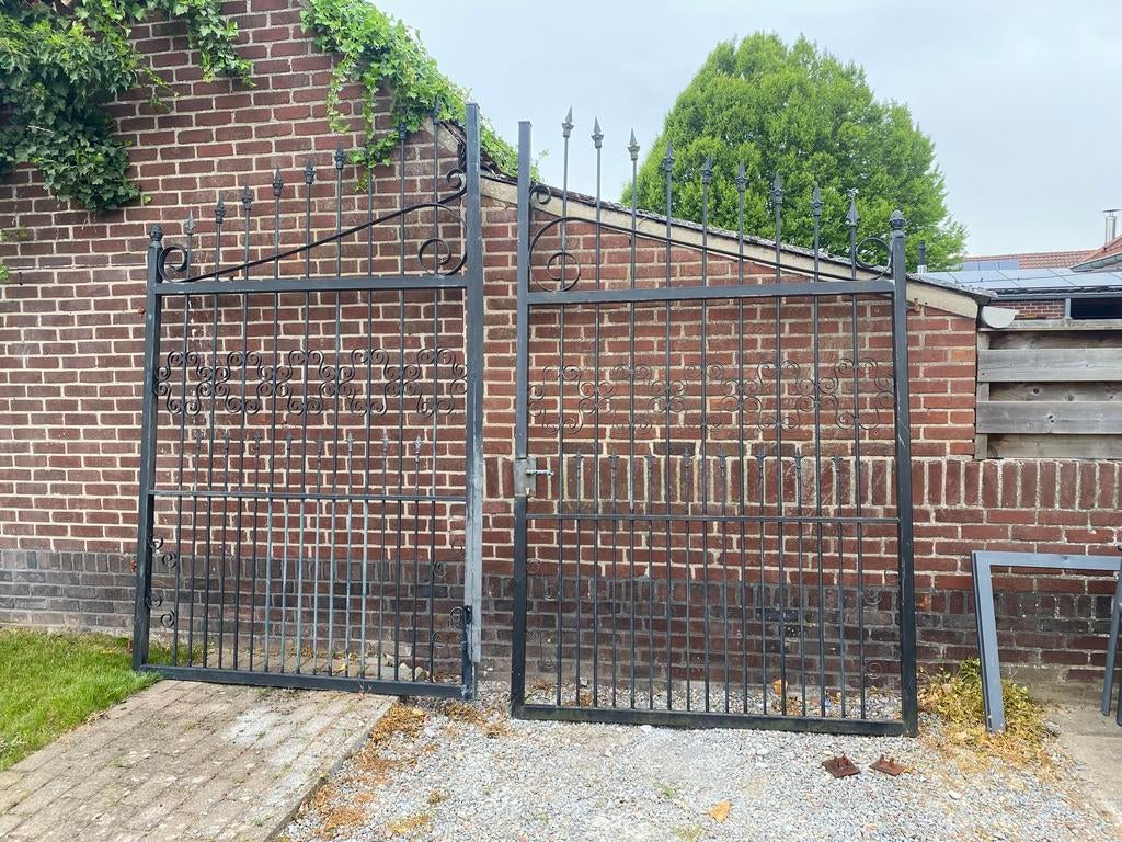 Ijzeren poort, 200 cm ou plus, Portail battant, Enlèvement, 200 cm ou plus