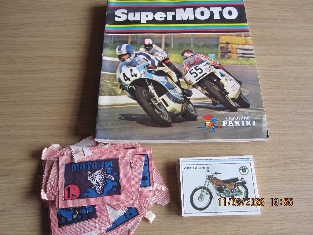 Panini superMoto stickerboek, Enlèvement ou Envoi
