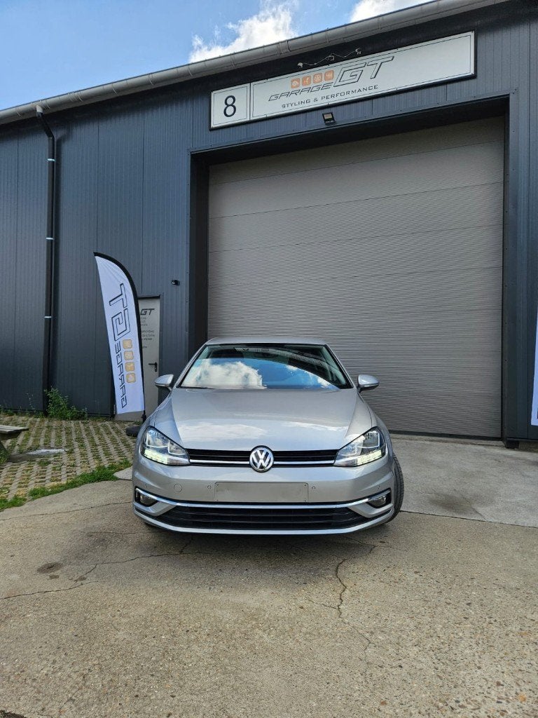 Volkswagen Golf 7.5 Sound DSG, Auto's, Stof, Zwart, 4 cilinders, 119 g/km