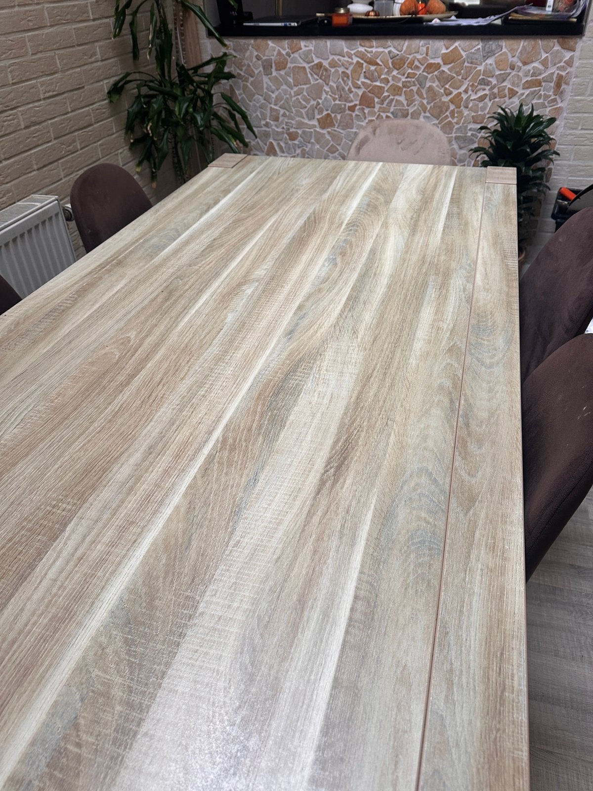 Eettafel met stoelen, Ophalen, Gebruikt