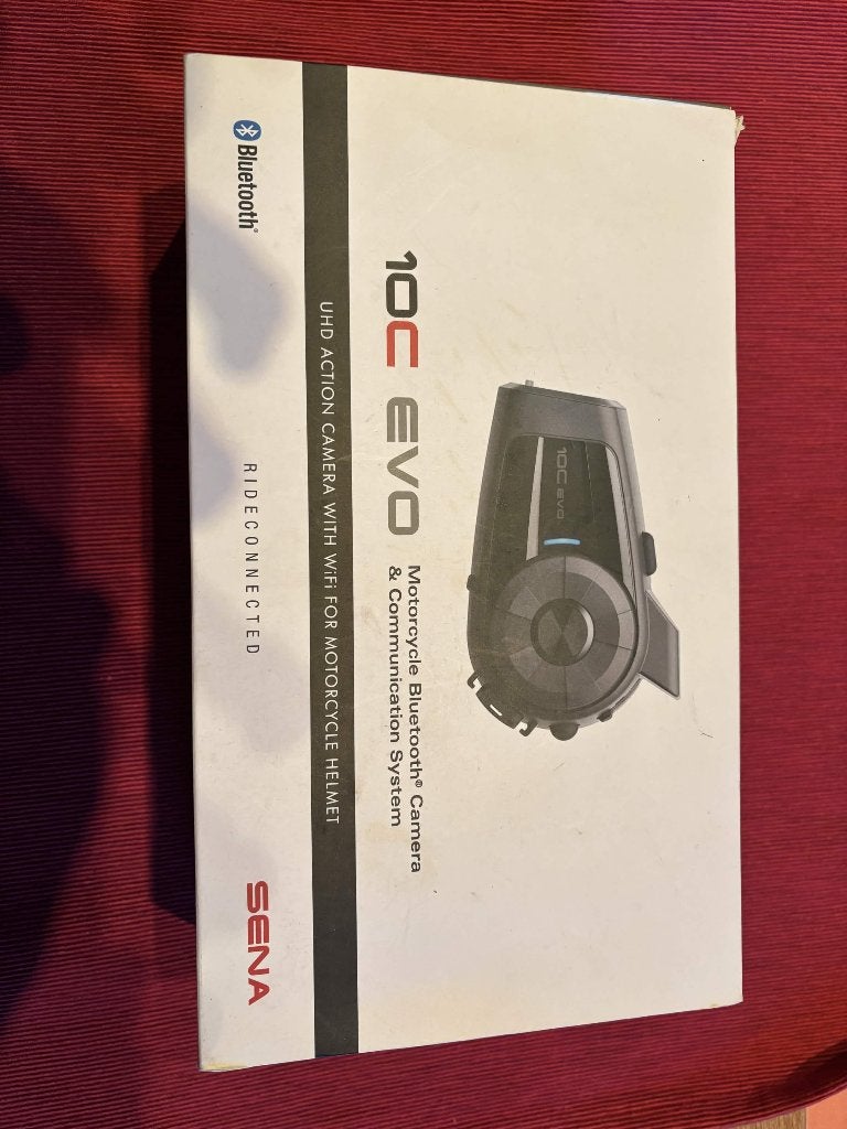 Sena 10c evo Intercom Camera, Motoren, Ophalen, Zo goed als nieuw
