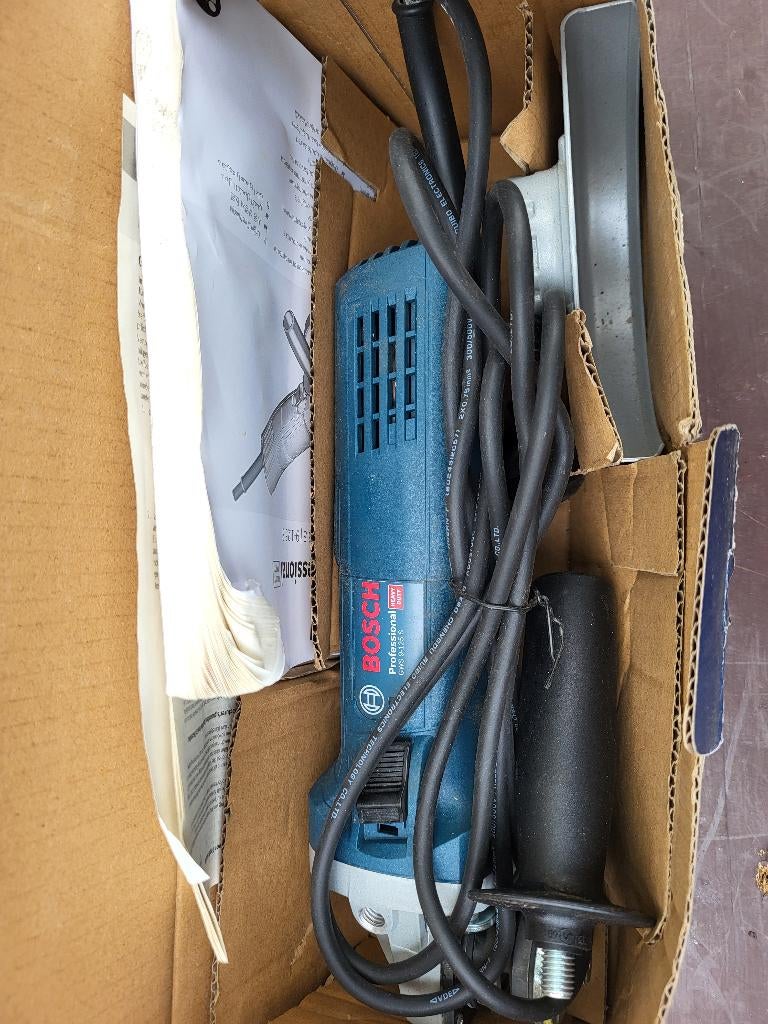Bosch proessional haakse sliper, Ophalen