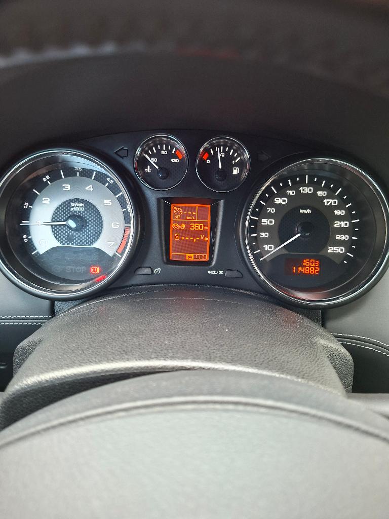 Peugeot rcz 16 turbo 120000 km, Euro 5, Boîte manuelle, Noir, 156 kW