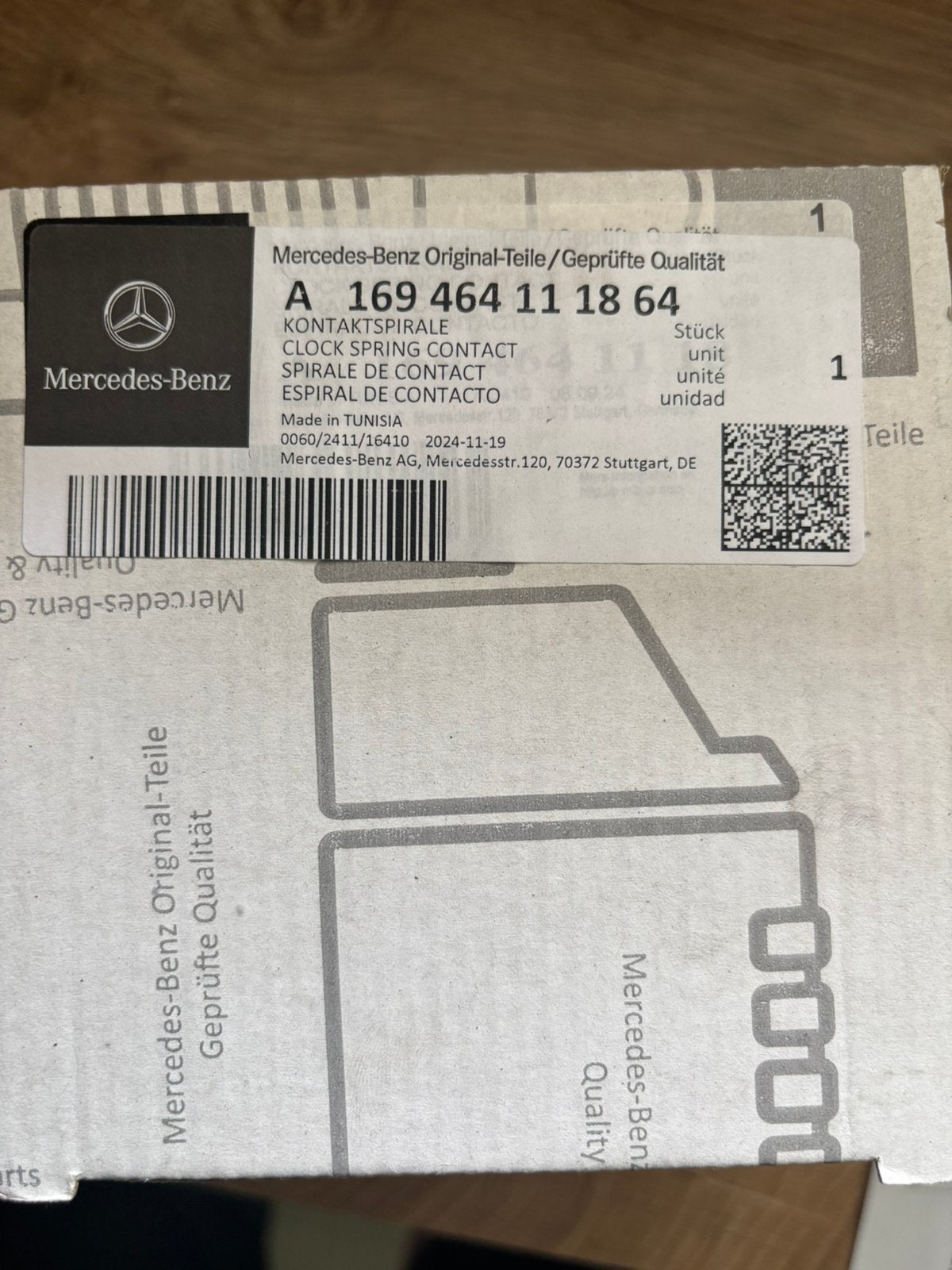 A 169 464 11 18 64 sleepring mercedes benz, Auto-onderdelen, Ophalen, Nieuw, Mercedes-Benz