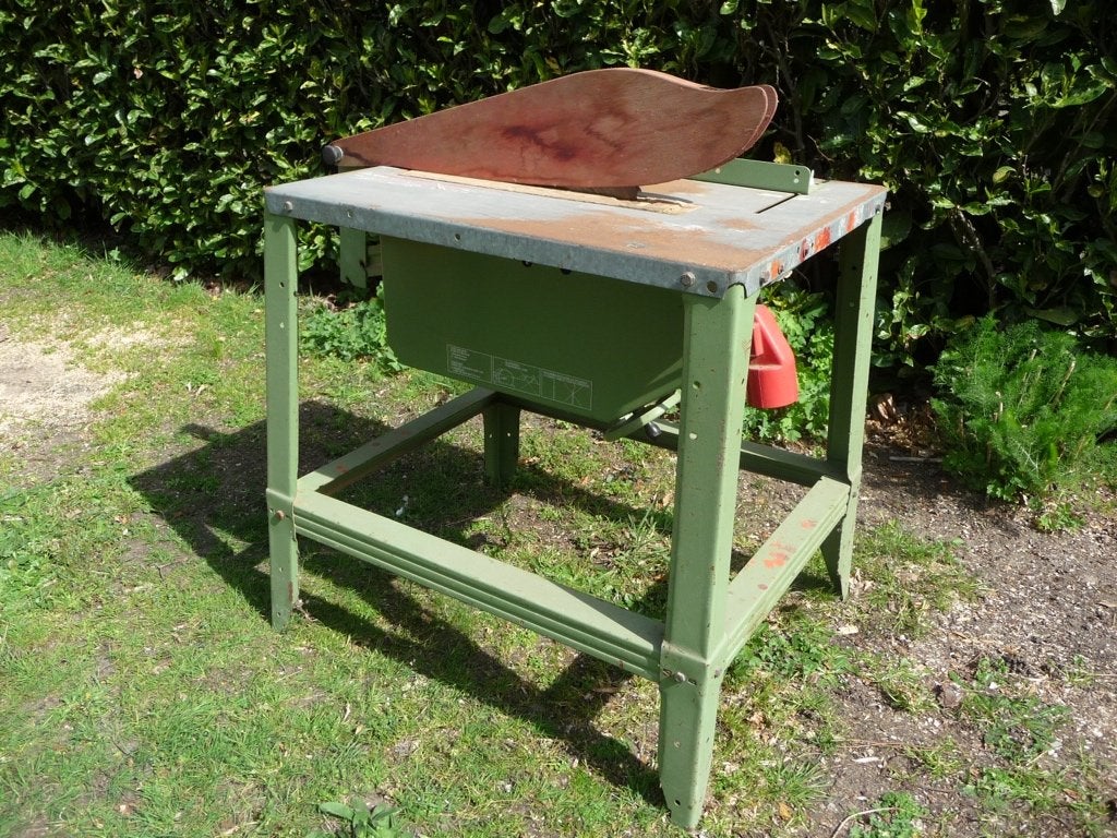 Zaagtafel, Doe-het-zelf en Bouw, Gereedschap | Zaagmachines, Ophalen, Gebruikt, 70 mm of meer, Overige typen