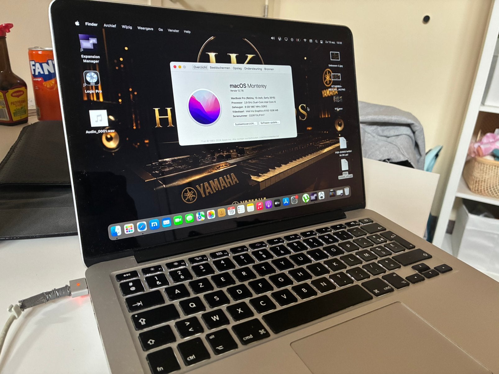Macbook Pro (Retina 13-inch ertly 2015), Enlèvement ou Envoi, Comme neuf, MacBook