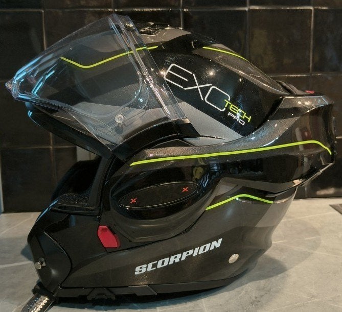 helm Scorpion Exo-Tech Evo Pro Commuta met extra zonnescherm, Motoren, M, Dames, Nieuw zonder kaartje, Integraalhelm
